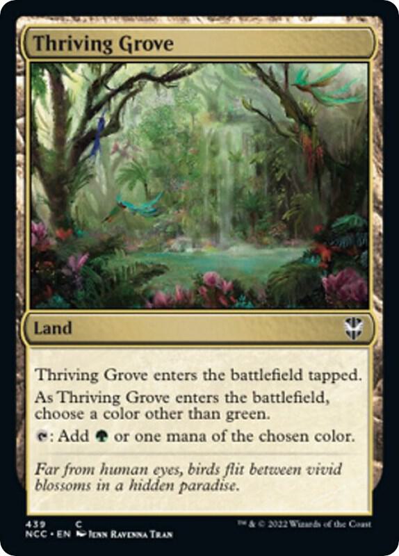 Thriving Grove [Commander: Streets of New Capenna] 439