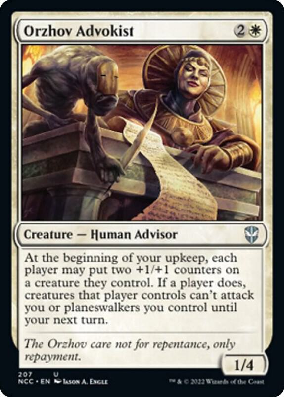 Orzhov Advokist [Commander: Streets of New Capenna] 207