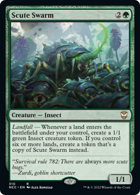 Scute Swarm [Commander: Streets of New Capenna] 310