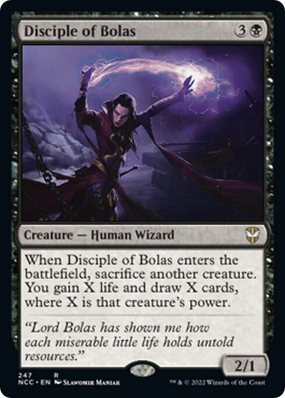 Disciple of Bolas [Commander: Streets of New Capenna] 247