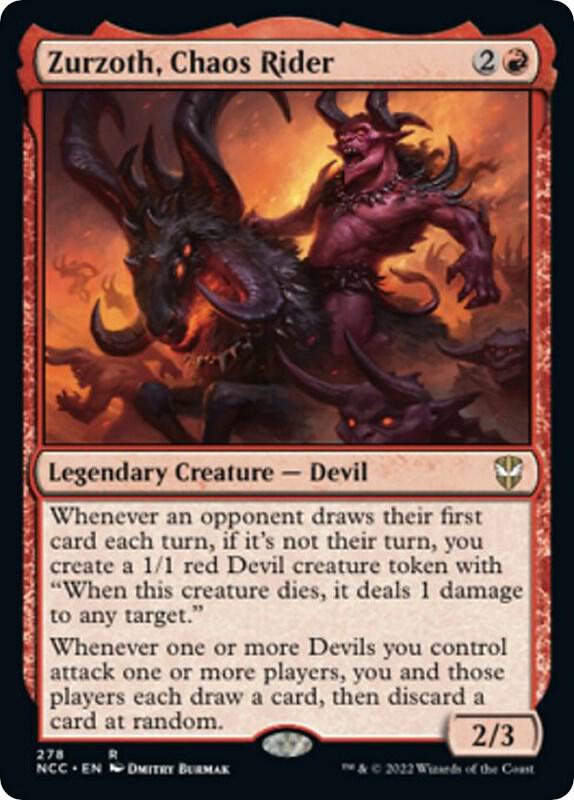 Zurzoth, Chaos Rider [Commander: Streets of New Capenna] 278