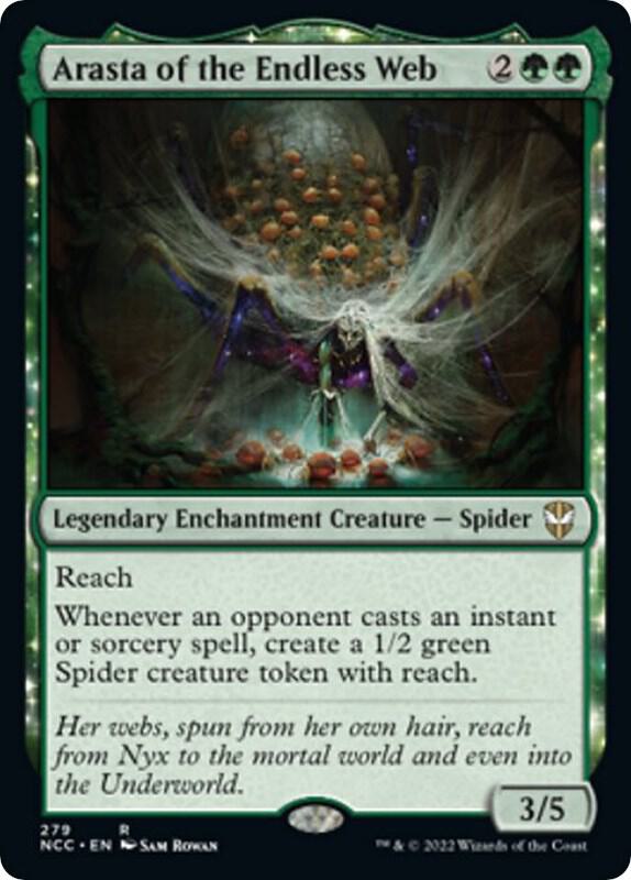 Arasta of the Endless Web [Commander: Streets of New Capenna] 279