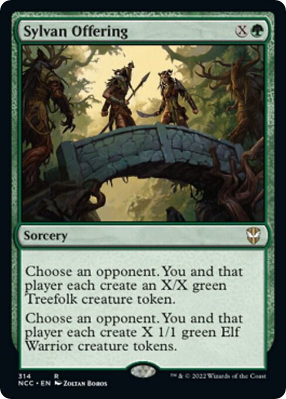Sylvan Offering [Commander: Streets of New Capenna] 314