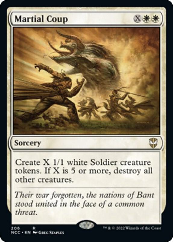 Martial Coup [Commander: Streets of New Capenna] 206
