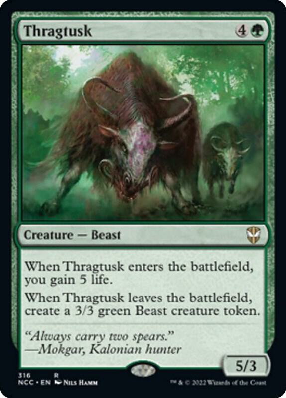 Thragtusk [Commander: Streets of New Capenna] 316