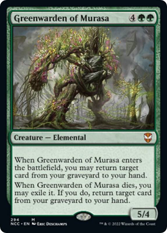Greenwarden of Murasa [Commander: Streets of New Capenna] 294