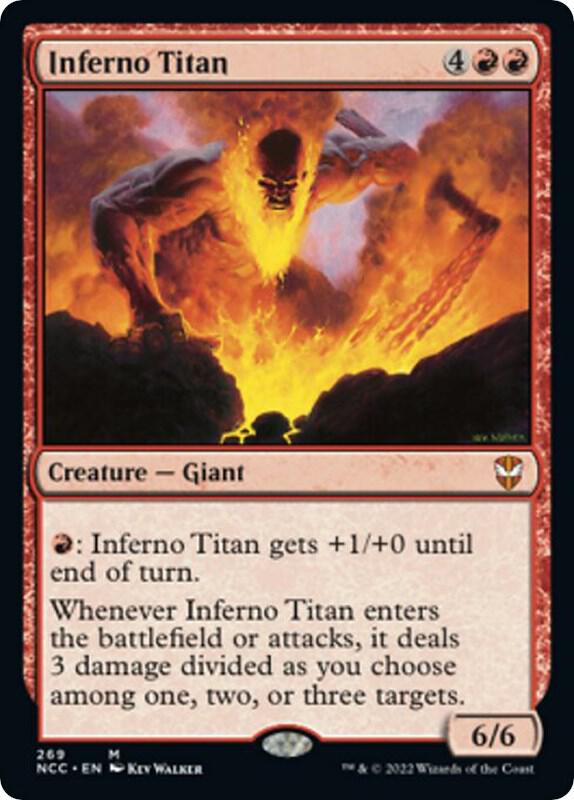 Inferno Titan [Commander: Streets of New Capenna] 269