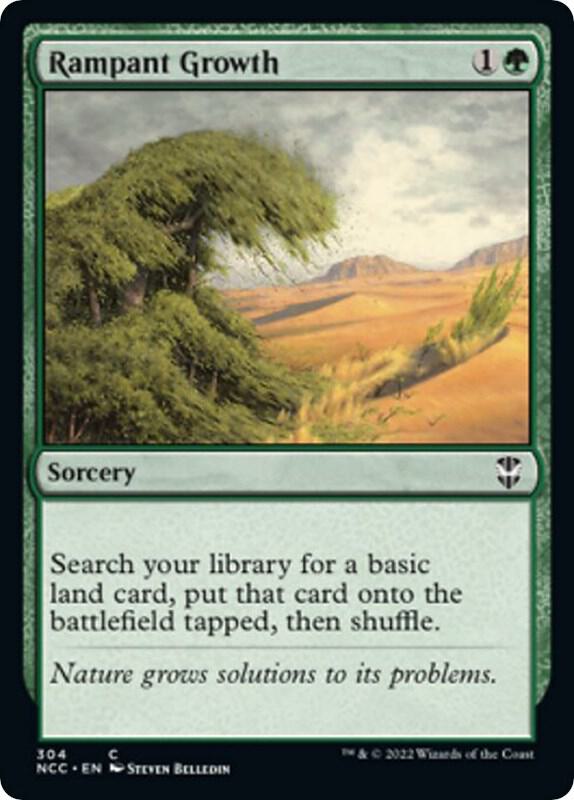Rampant Growth [Commander: Streets of New Capenna] 304