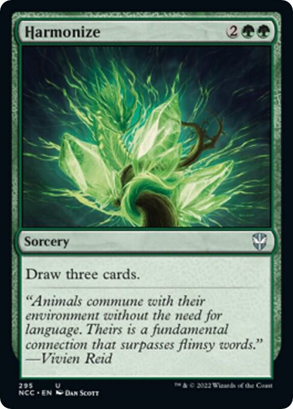 Harmonize [Commander: Streets of New Capenna] 295