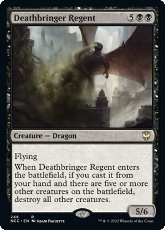 Deathbringer Regent [Commander: Streets of New Capenna] 246