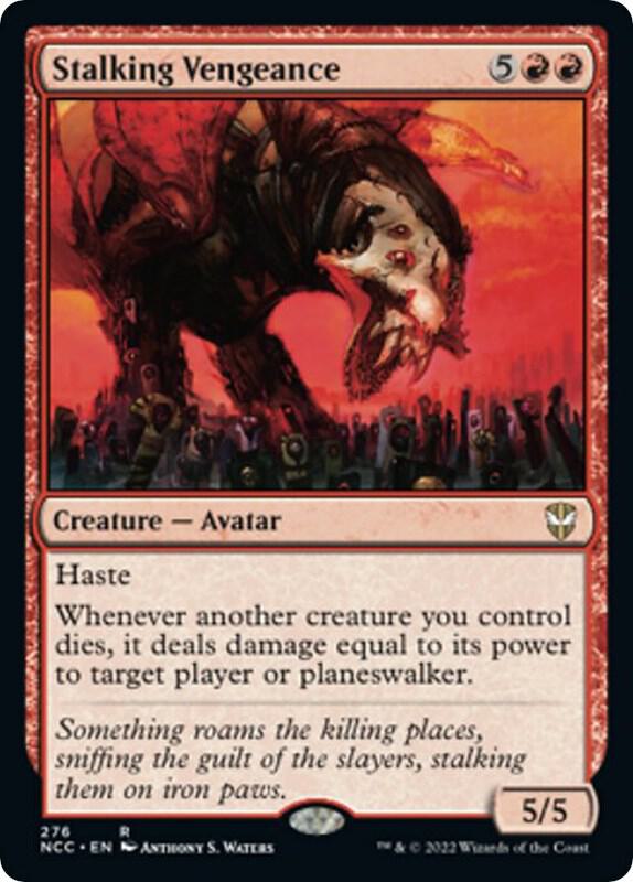 Stalking Vengeance [Commander: Streets of New Capenna] 276