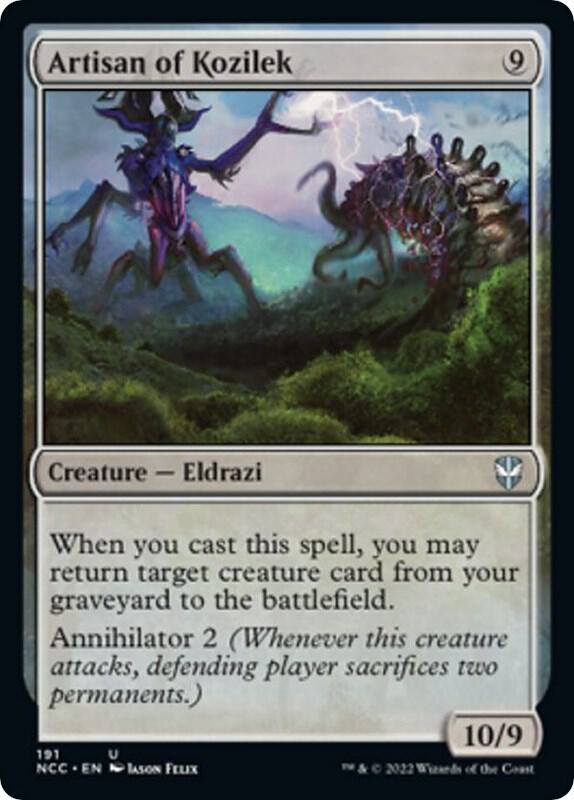 Artisan of Kozilek [Commander: Streets of New Capenna] 191