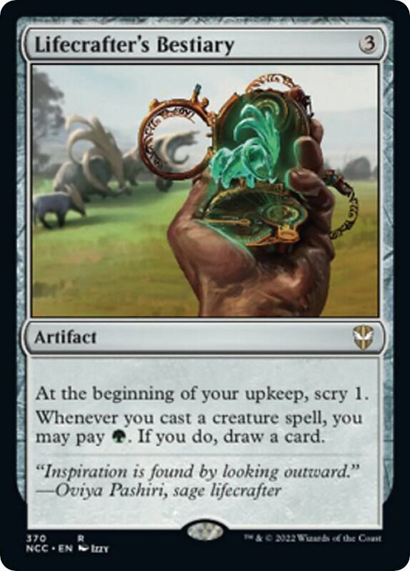 Lifecrafter's Bestiary [Commander: Streets of New Capenna] 370