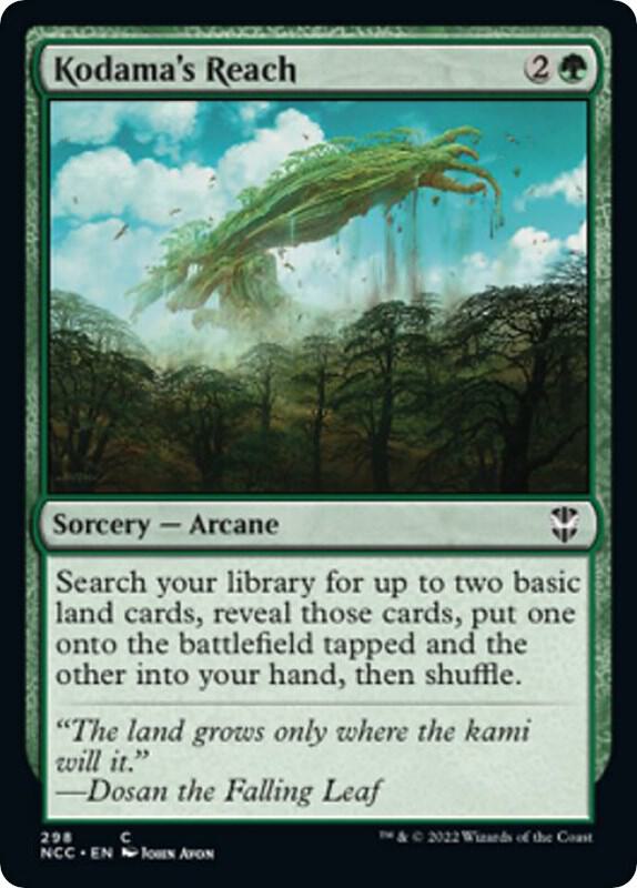 Kodama's Reach [Commander: Streets of New Capenna] 298