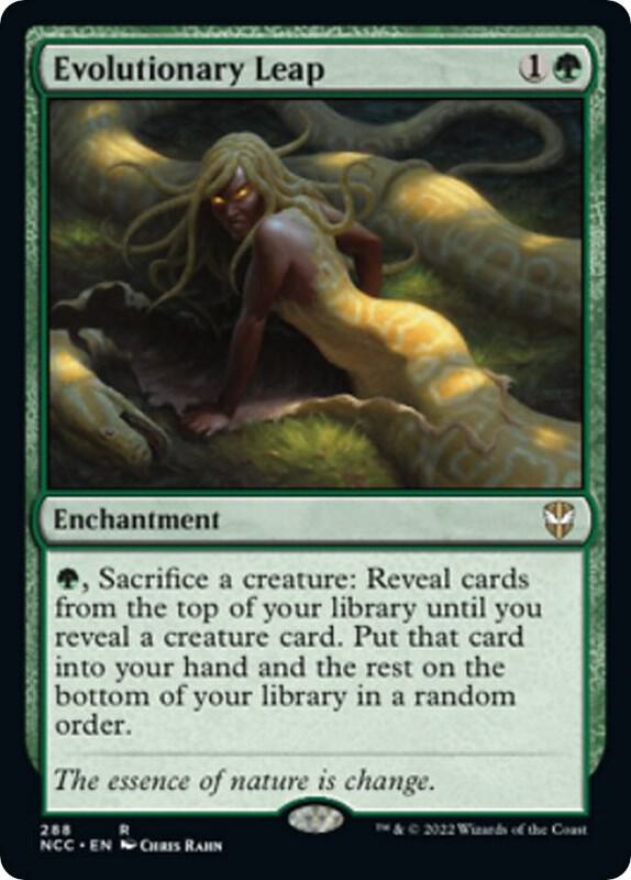 Evolutionary Leap [Commander: Streets of New Capenna] 288