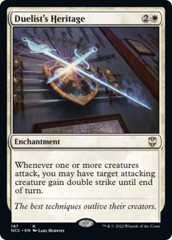 Duelist's Heritage [Commander: Streets of New Capenna] 197