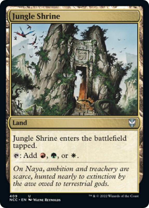 Jungle Shrine [Commander: Streets of New Capenna] 409