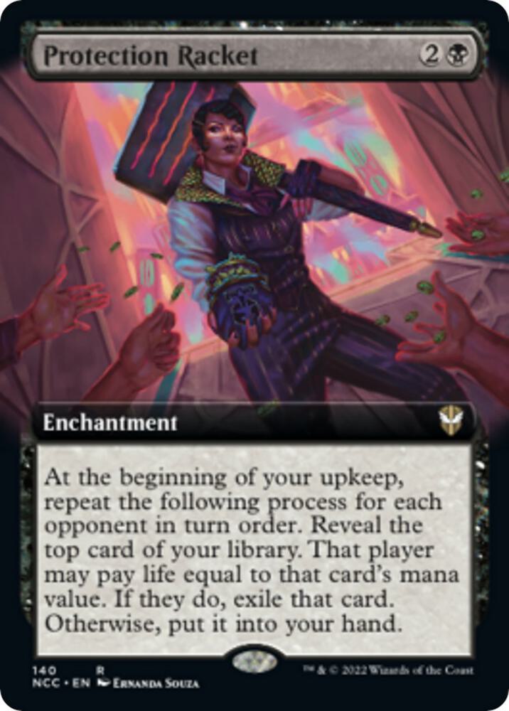 Protection Racket (Extended Art) [Commander: Streets of New Capenna] 140