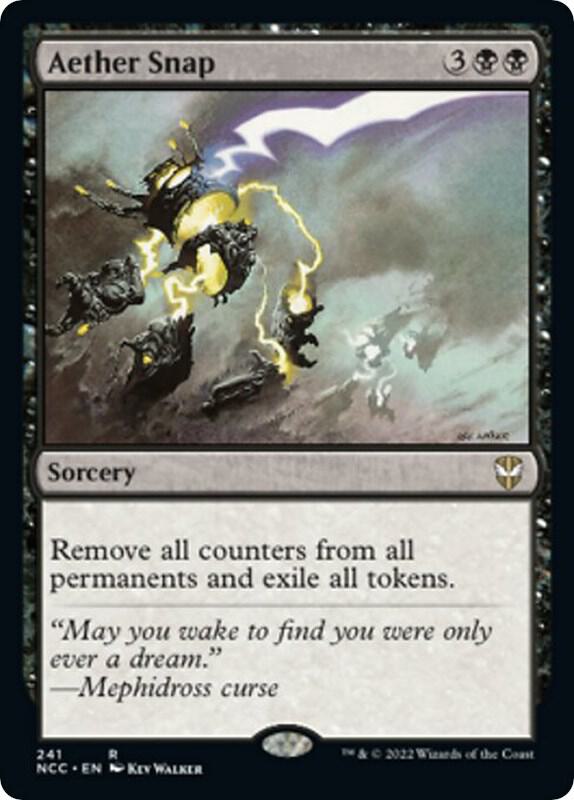 Aether Snap [Commander: Streets of New Capenna] 241