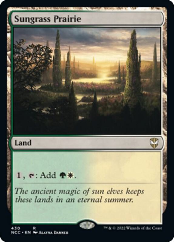 Sungrass Prairie [Commander: Streets of New Capenna] 430