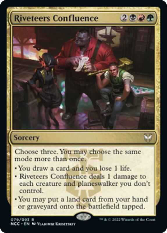 Riveteers Confluence [Commander: Streets of New Capenna] 79