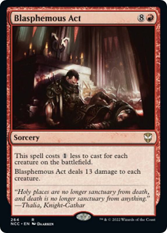 Blasphemous Act [Commander: Streets of New Capenna] 264