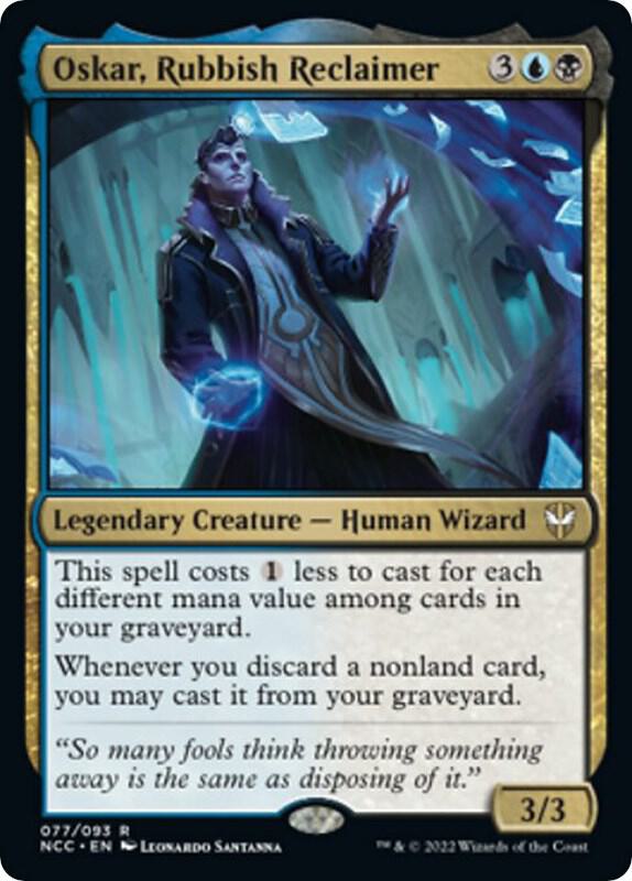 Oskar, Rubbish Reclaimer [Commander: Streets of New Capenna] 77