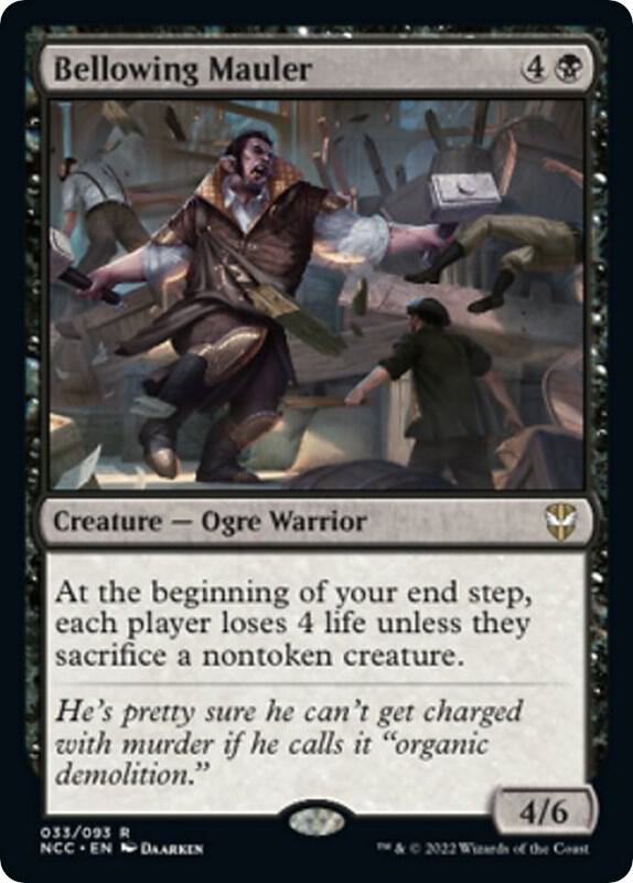 Bellowing Mauler [Commander: Streets of New Capenna] 33