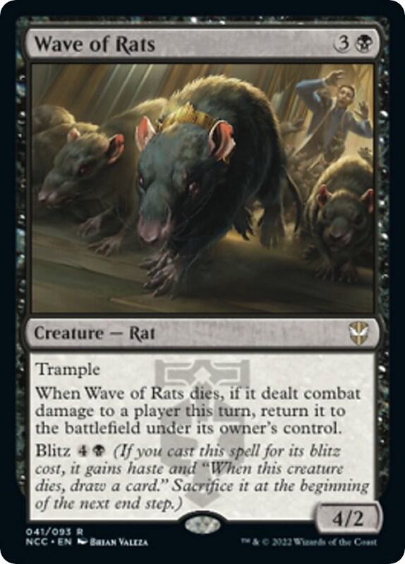 Wave of Rats [Commander: Streets of New Capenna] 41