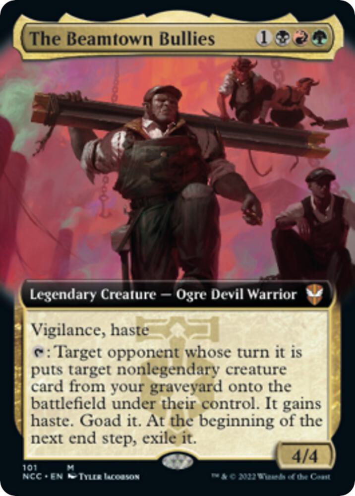 The Beamtown Bullies (Extended Art) [Commander: Streets of New Capenna] 101