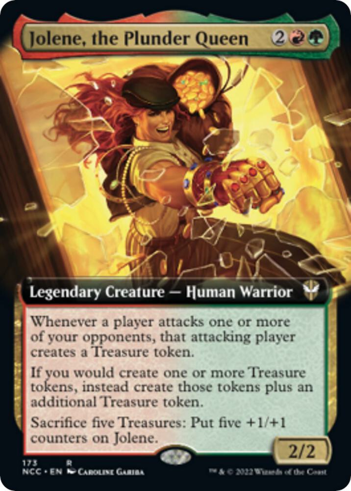 Jolene, the Plunder Queen (Extended Art) [Commander: Streets of New Capenna] 173