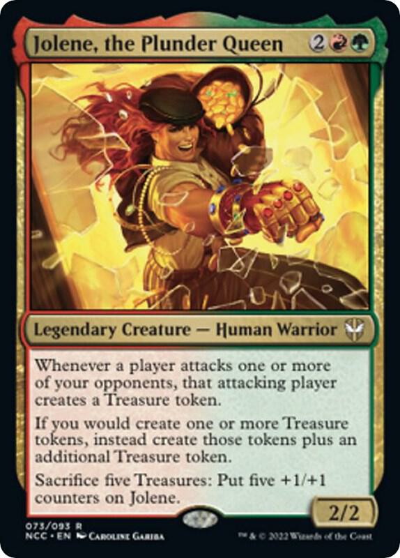 Jolene, the Plunder Queen [Commander: Streets of New Capenna] 73