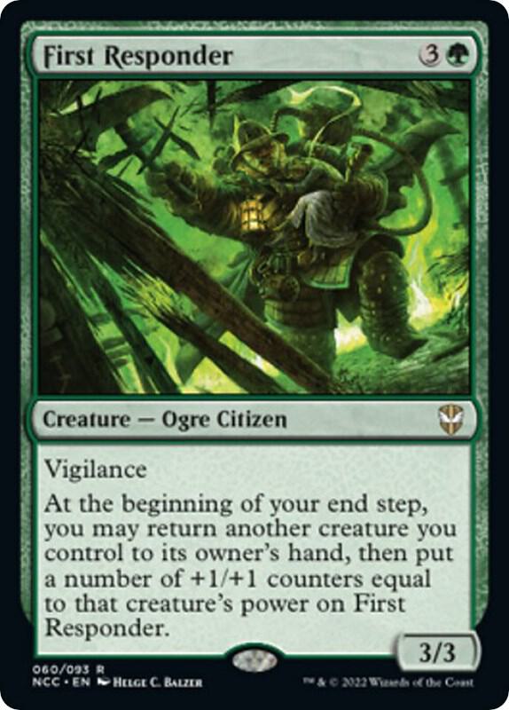 First Responder [Commander: Streets of New Capenna] 60