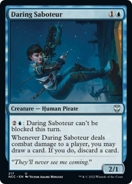 Daring Saboteur [Commander: Streets of New Capenna] 217