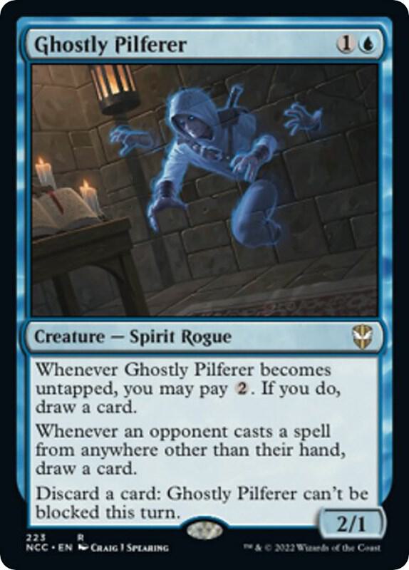 Ghostly Pilferer [Commander: Streets of New Capenna] 223