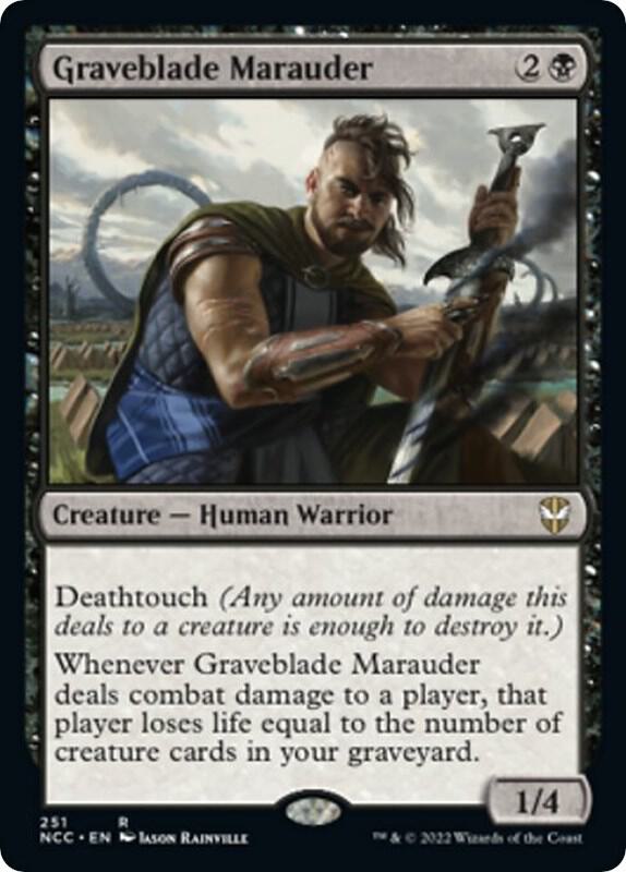 Graveblade Marauder [Commander: Streets of New Capenna] 251