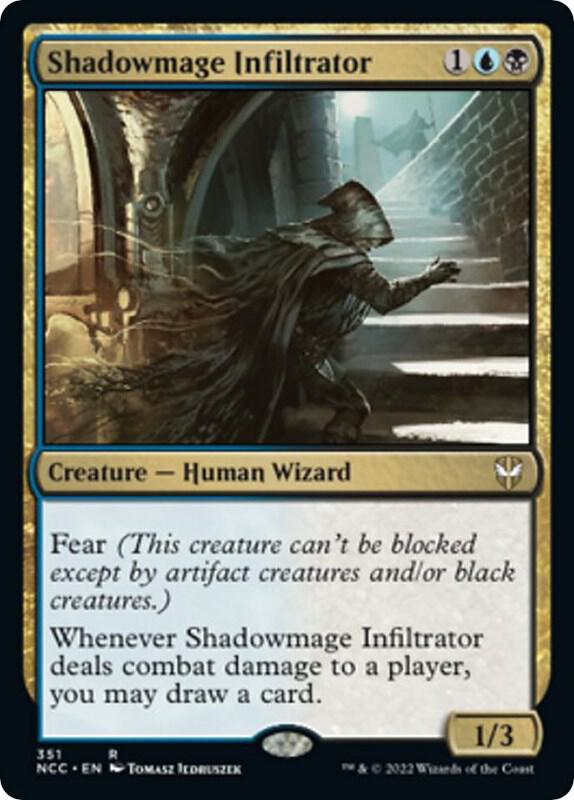 Shadowmage Infiltrator [Commander: Streets of New Capenna] 351