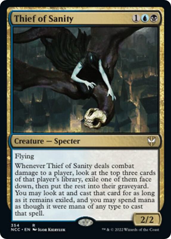 Thief of Sanity [Commander: Streets of New Capenna] 354