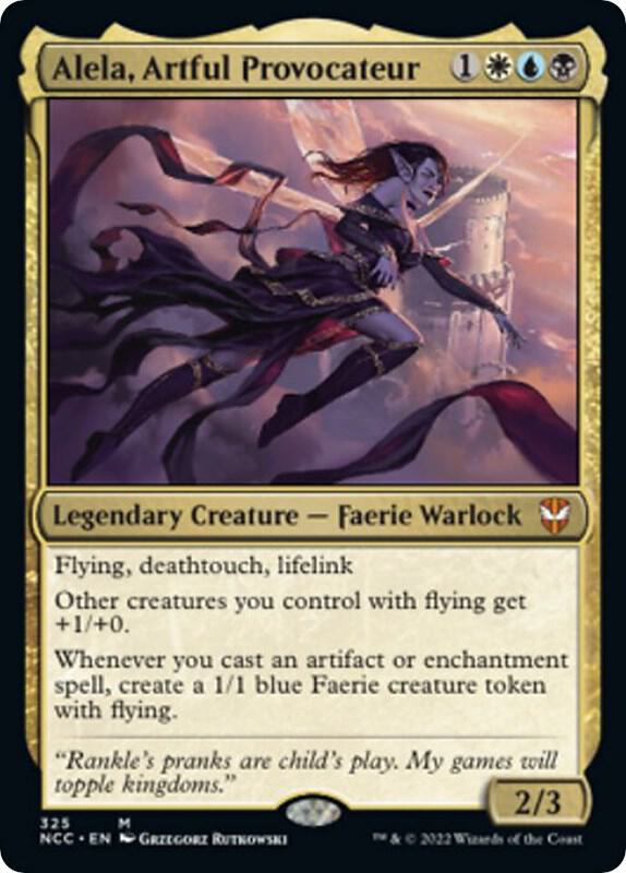 Alela, Artful Provocateur [Commander: Streets of New Capenna] 325