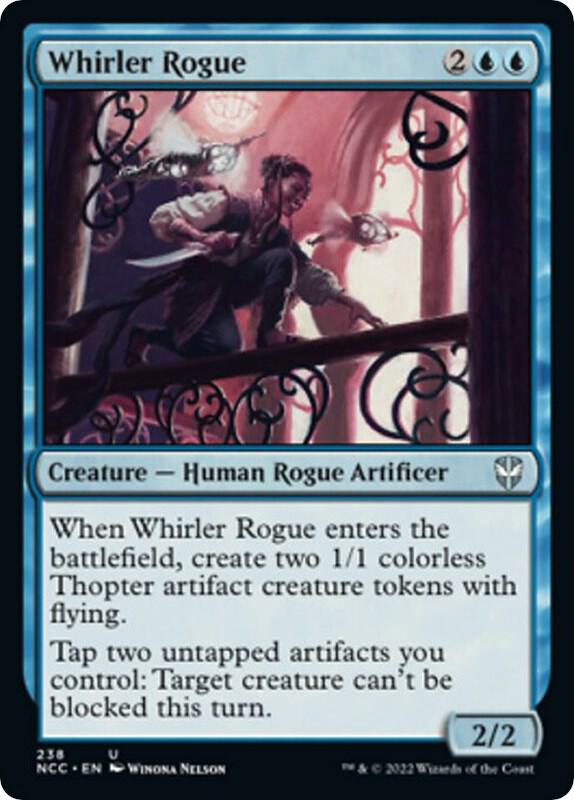 Whirler Rogue [Commander: Streets of New Capenna] 238