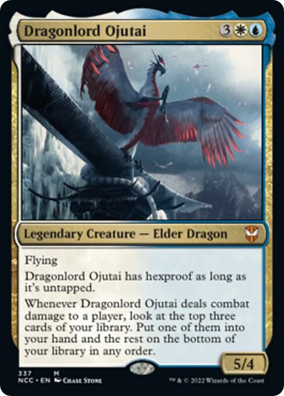 Dragonlord Ojutai [Commander: Streets of New Capenna] 337