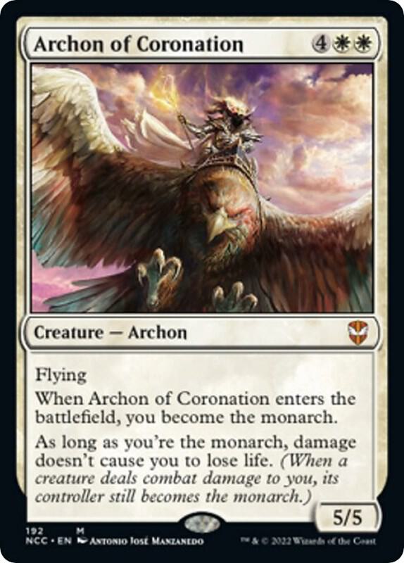 Archon of Coronation [Commander: Streets of New Capenna] 192