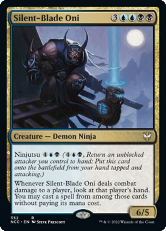 Silent-Blade Oni [Commander: Streets of New Capenna] 352