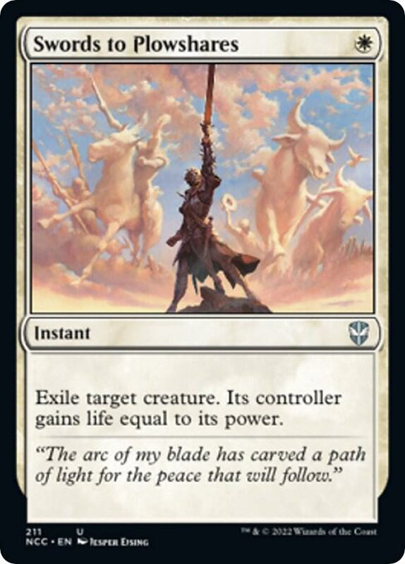Swords to Plowshares [Commander: Streets of New Capenna] 211