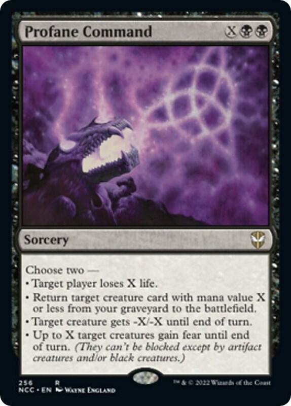 Profane Command [Commander: Streets of New Capenna] 256