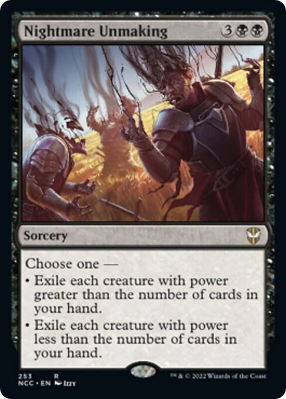 Nightmare Unmaking [Commander: Streets of New Capenna] 253