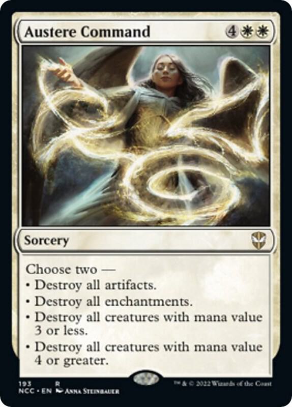 Austere Command [Commander: Streets of New Capenna] 193