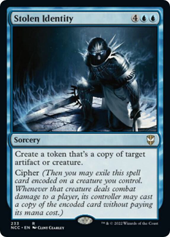 Stolen Identity [Commander: Streets of New Capenna] 233