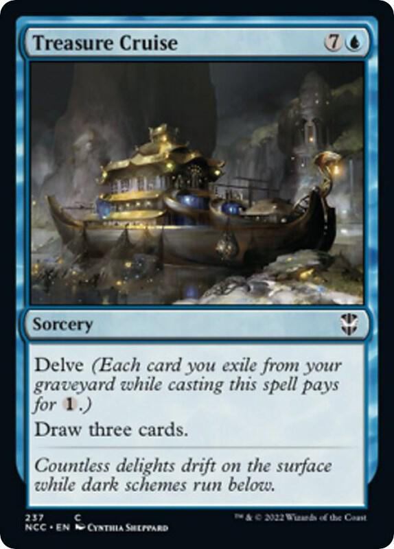 Treasure Cruise [Commander: Streets of New Capenna] 237