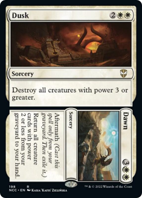 Dusk // Dawn [Commander: Streets of New Capenna] 198